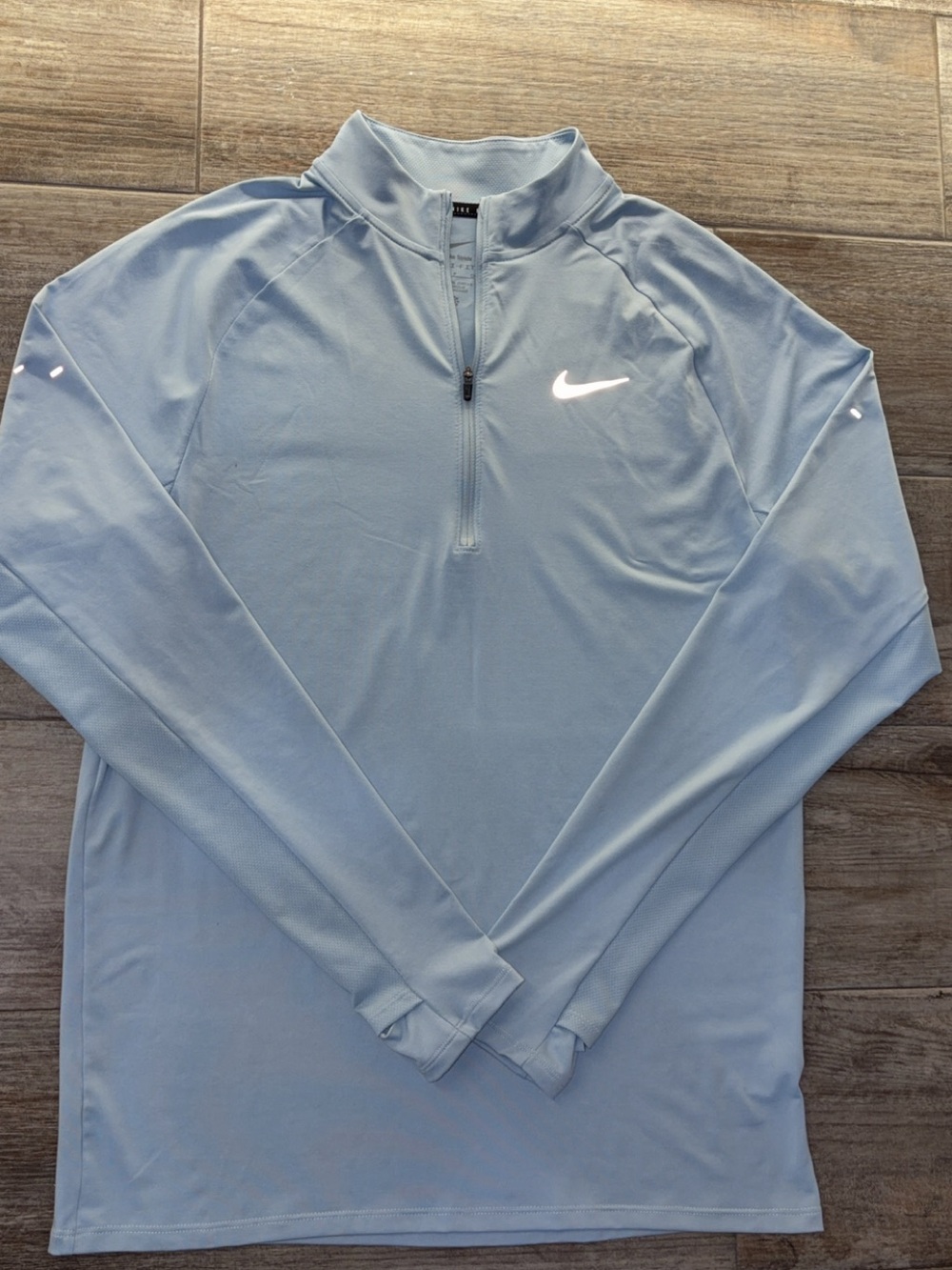 Nike Light Blue Men’s Quarter-Zip Performance Pullover